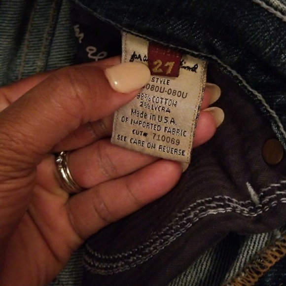 Denim Jean Skirt - Picture 5 of 6